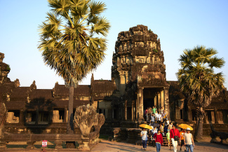 Fin de journée à Angkor Vat 3
