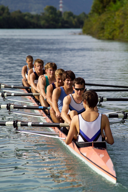 Trophées de l'Isère, 8+ juniors hommes Grenoble