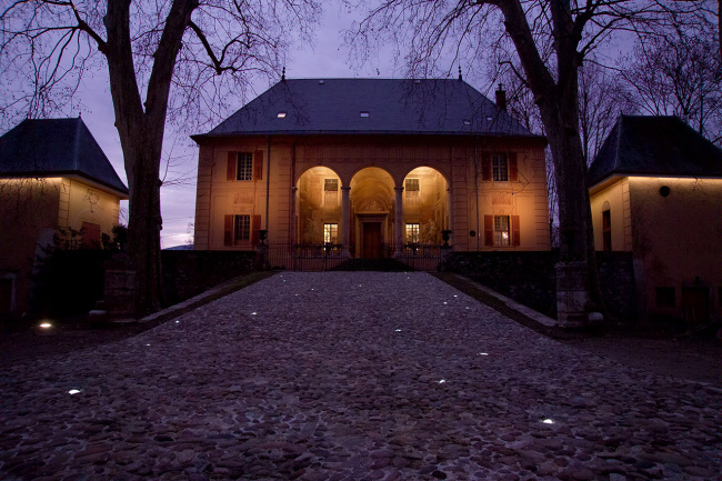 Villa Caramagne, vue générale 1, heure bleue