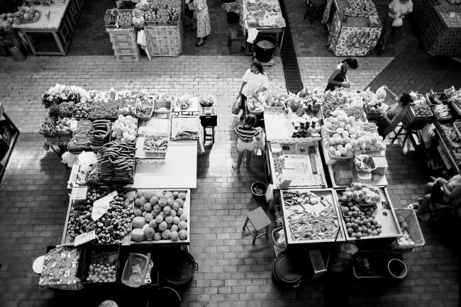 Le marché couvert de Papeete 1