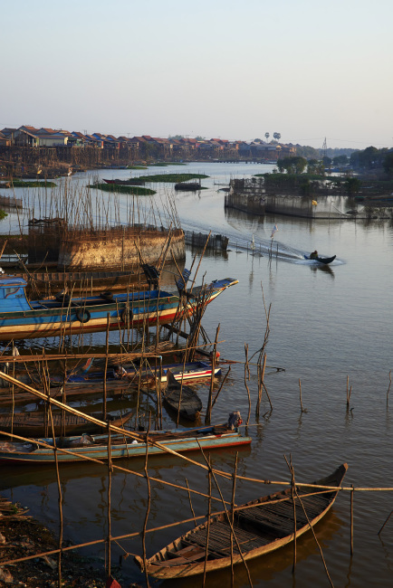 Kongpong Khleang au petit matin