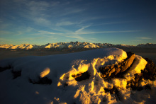 Belledonne depuis le St Eynard