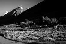 Au pied du mont Whitney