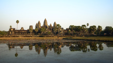 Fin de journée à Angkor Vat 2