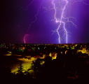 Orage sur Genève