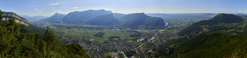 Le Vercors depuis Chalais